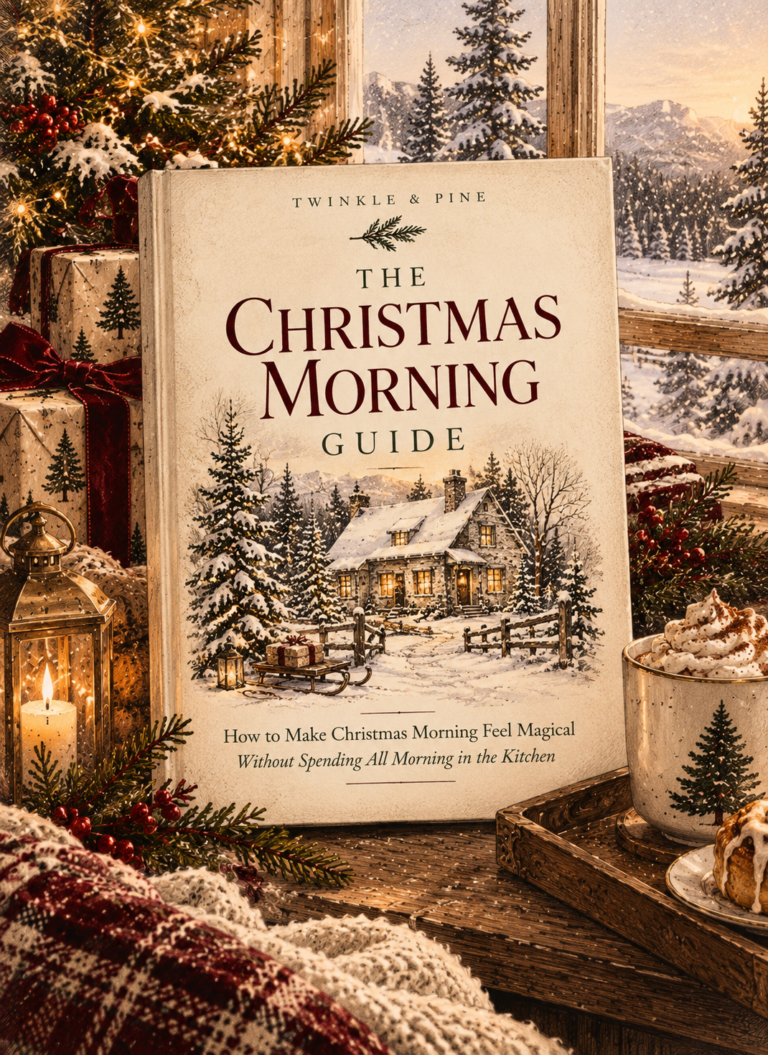 The Twinkle & Pine Christmas Morning Guide: How to Make Christmas Morning Feel Magical Without Spending All Morning in the Kitchen